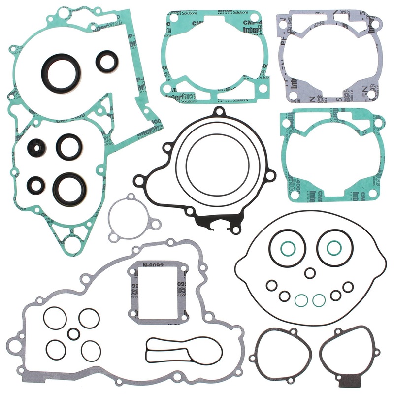 Vertex 811335 Gaskets 11-14 Husaberg TE300 Complete Gasket Kit w/ Oil Seals