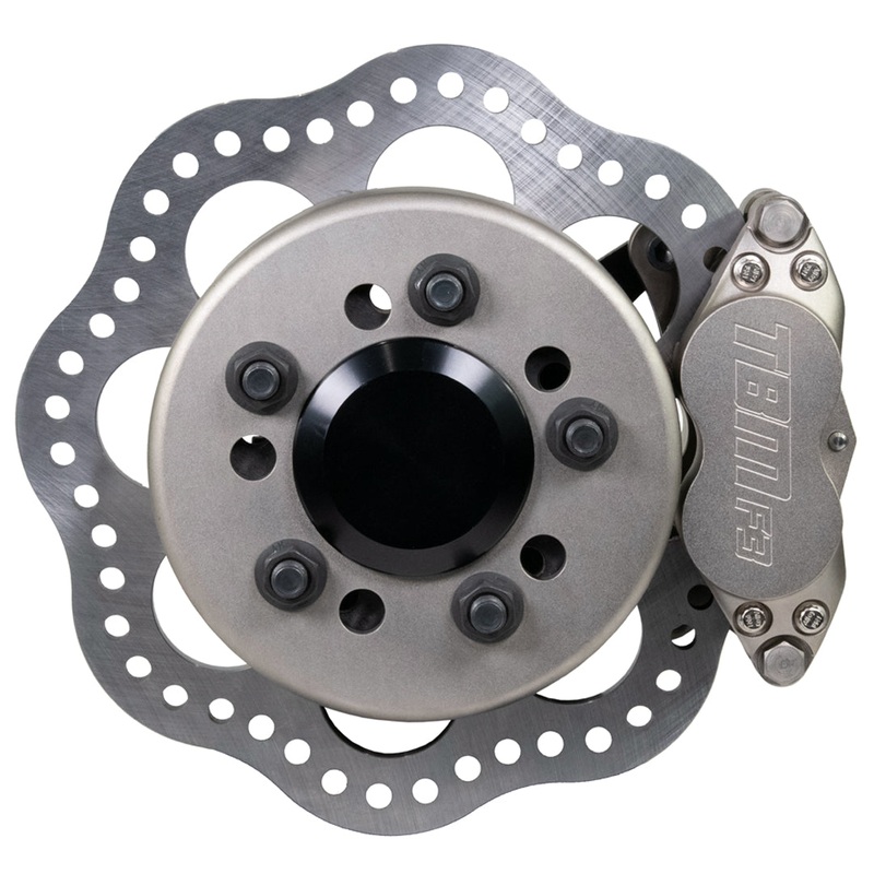 97-13 Corvette C5/C6 F3 Caliper Medium Duty Rear Drag Racing Brakes (Reuses Factory Hubs