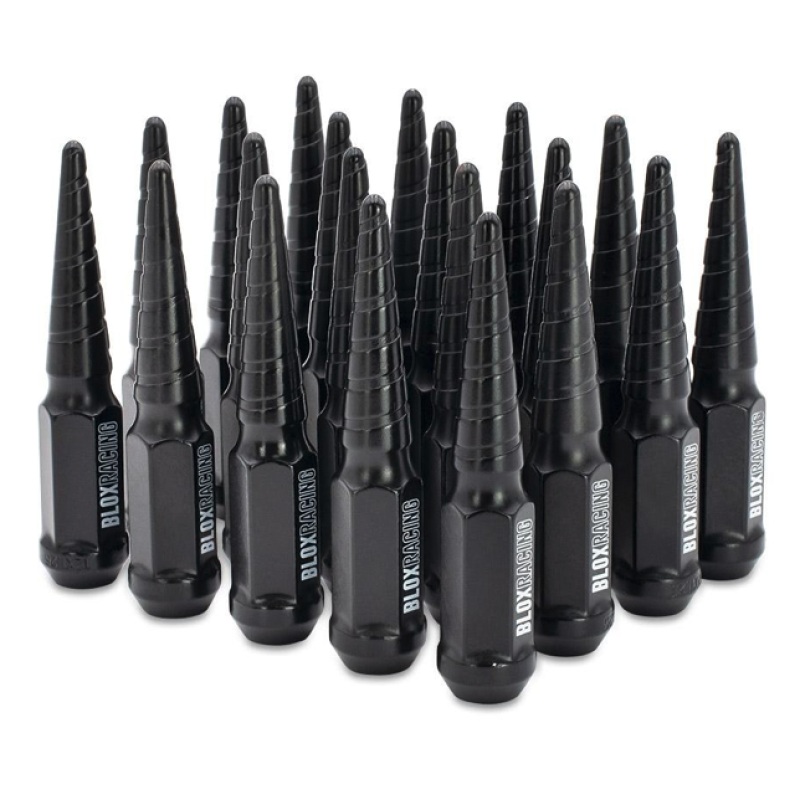 BLOX Racing Spike Forged Lug Nuts 12×1.5 – Set of 20