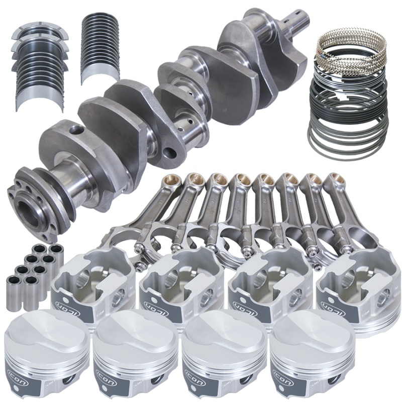 Eagle Chevy 454 4.000in Crank 6.135in I-Beam Rods 18.3cc Dome 4.280in Pistons Rotating Assembly