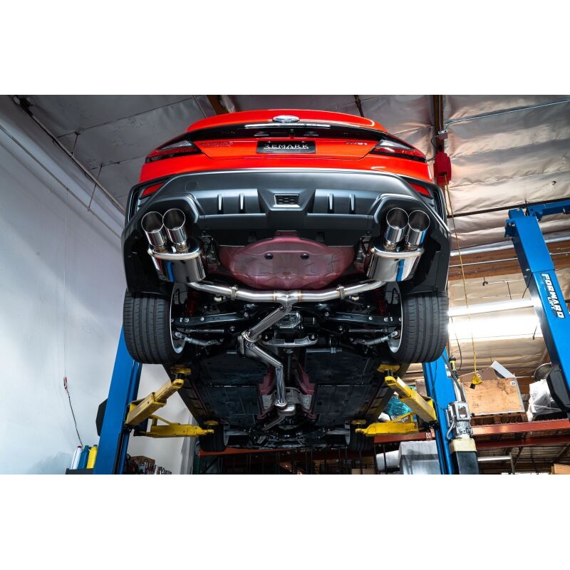 REMARK 22+ Subaru WRX VB Quad Tip Catback Exhaust – Stainless Steel  (Resonated)