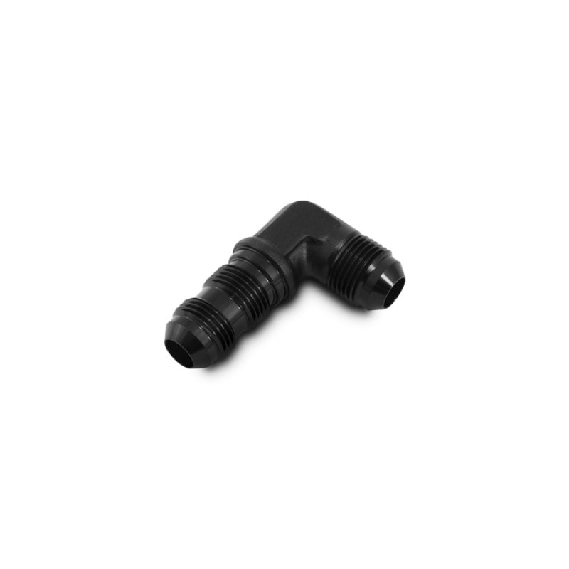 Vibrant -8AN Bulkhead Adapter 90 Degree Elbow Fitting – Anodized Black Only