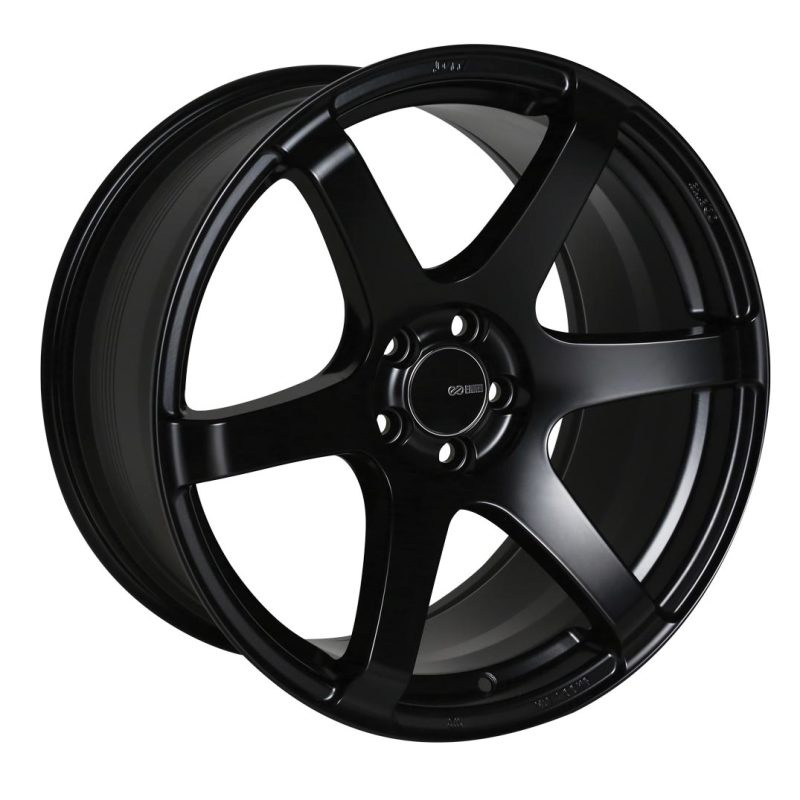 Enkei T6S 18×8.5 42mm Offset 5×112 Bolt Pattern 72.6 Bore Matte Black Wheel