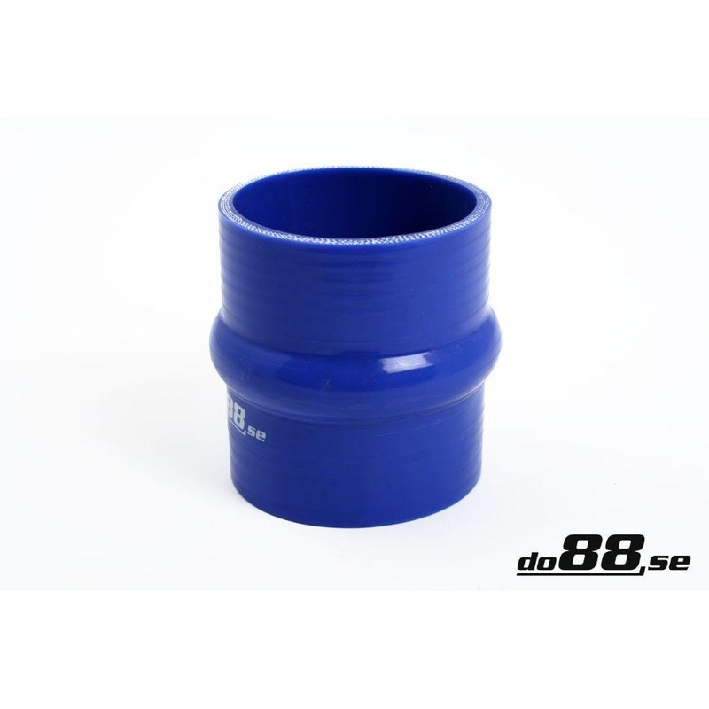 Silicone Hose Blue Hump 3,125” (80mm)