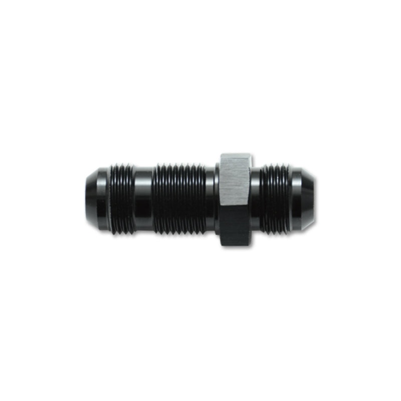Vibrant -20AN Flare Straight Bulkhead Adapter Fitting – Aluminum