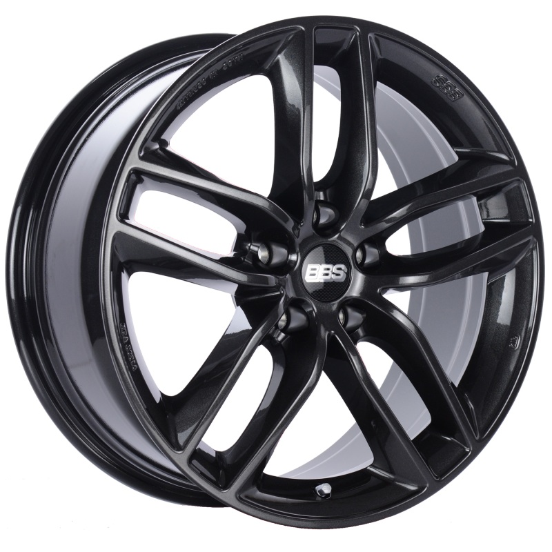BBS SX 19×8.5 5×108 ET45 Crystal Black Wheel -70mm PFS/Clip Required