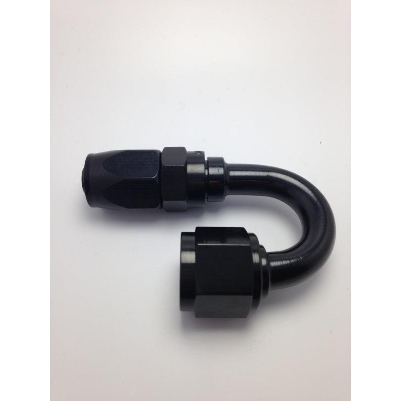 Fragola -8AN x 180 Degree Pro-Flow Hose End – Black