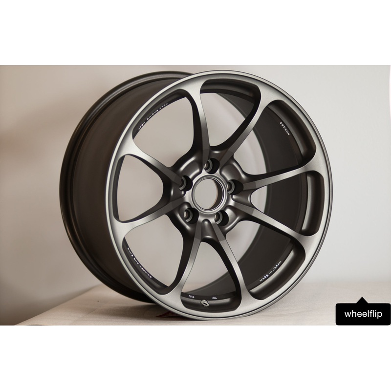Volk Racing NE24 18×9.5 +22 5×114 Matte Gun Black (SET)