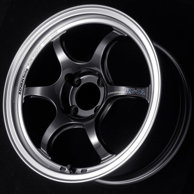 Advan RG-D2 Wheel – 17×8.0 +54 | 5×114.3 | Machining & Black Gunmetallic