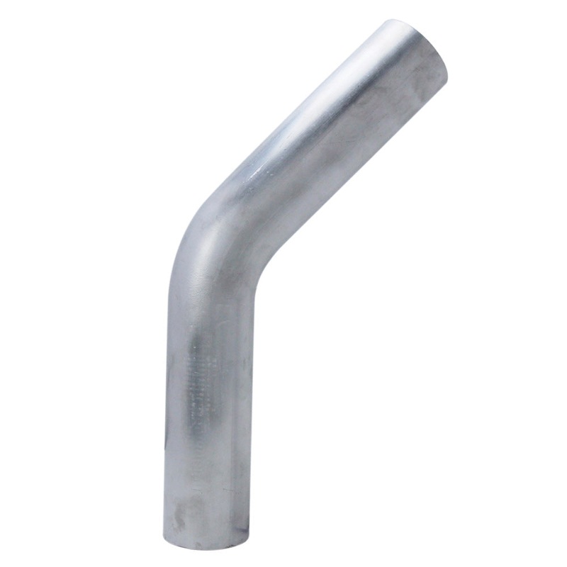 HPS 4″ OD 45 Degree Bend 6061 Aluminum Pipe | Universal (AT45-400-CLR-4)