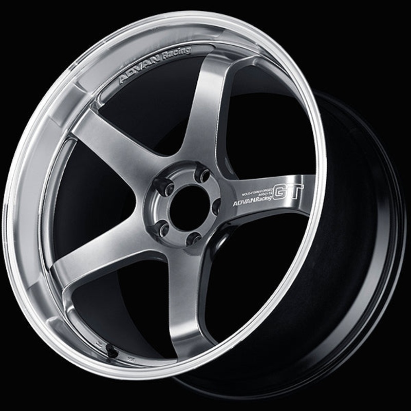 Advan GT Premium Wheel – 19×9.0 +20 | 5×120 | Machining & Hyper Platinum Black
