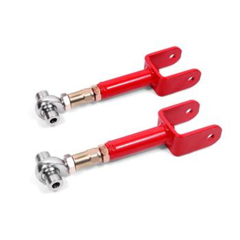 BMR 78-87 G-Body Upper Control Arms DOM On-car Adj Rod Ends – Red