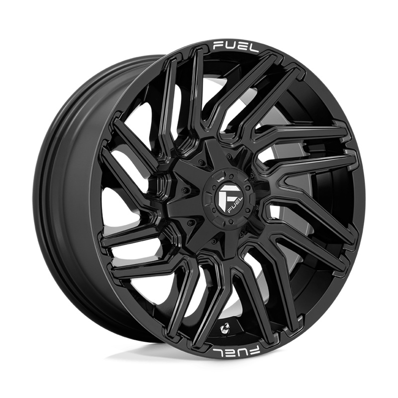 Fuel Wheels D776 Typhoon 22″ 8×165.1 Gloss Black