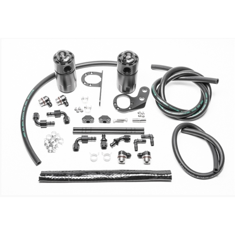 Radium Engineering Catch Can Kit, PVC 2017-2021 Honda Civic Type R (FK8) / 2023+Honda Civic Type-R FL5