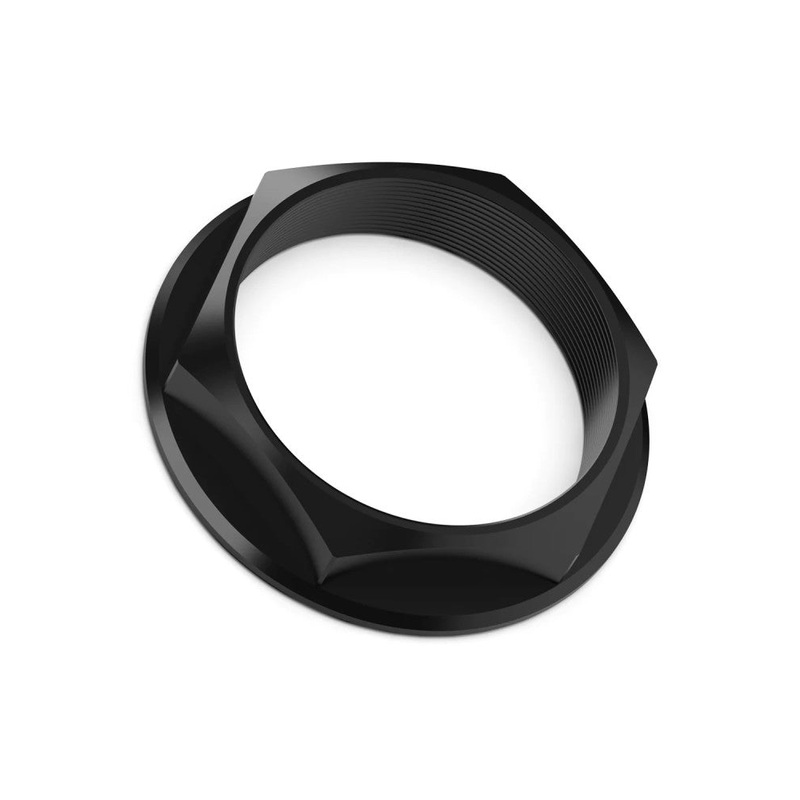 Super Touring Nut V2 Anodized Black w/ Satin Clear – Single