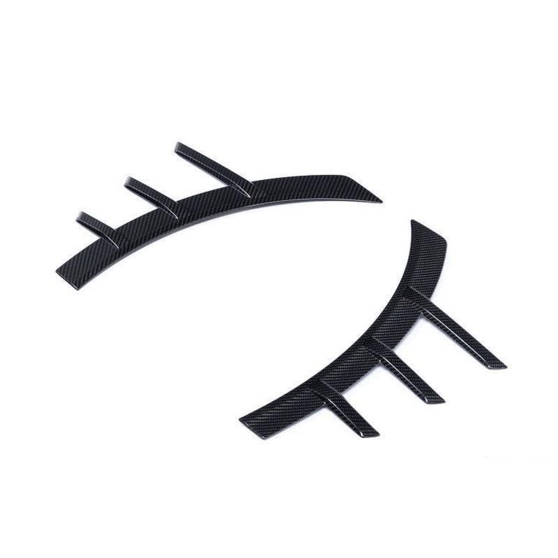 TRE Pre-Preg Carbon Fiber Front Side Fender Trim Spats – BMW / G87 / M2