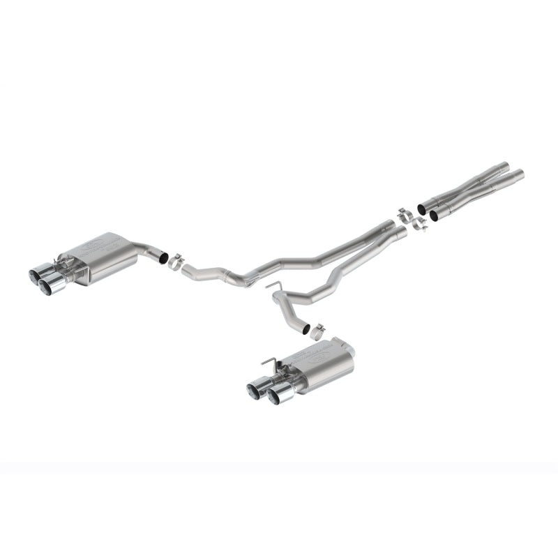 Ford Racing 2024 Mustang 5.0L Sport Cat-Back Exhaust – Chrome Tips