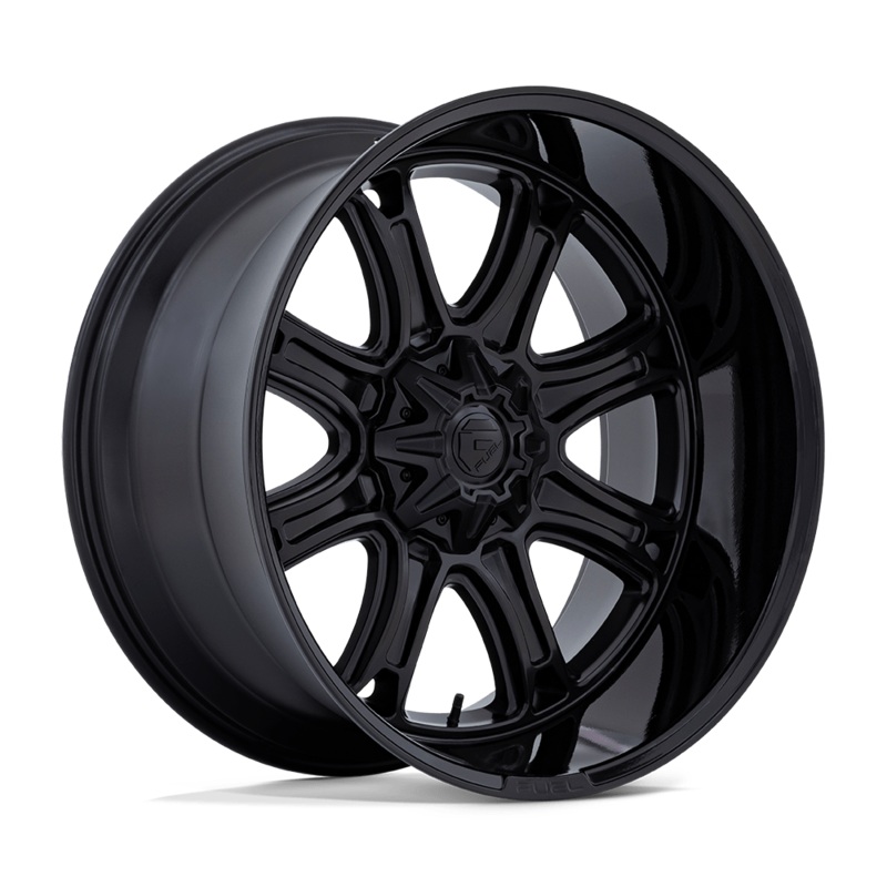 Fuel Wheels Darkstar 20″ 8×180 Matte Black With Gloss Black Lip