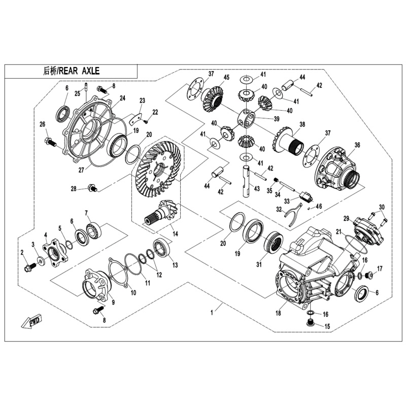 Planet Gear by CF Moto
