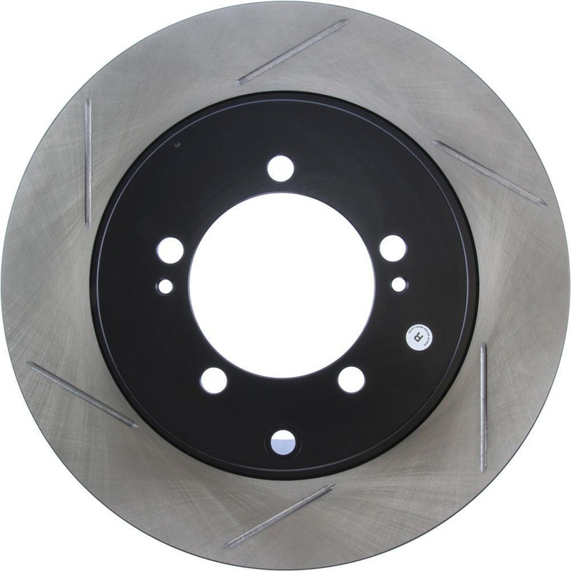StopTech Sport Slotted Brake Rotor – Rear Right | 2003-2006 Mitsubishi Evo 8/9 (126.46065SR)