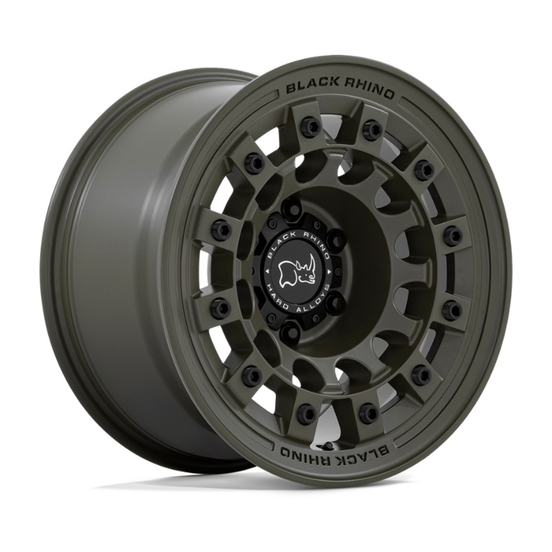 17×9.0 Black Rhino Fuji Olive Drab Green