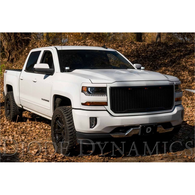 Diode Dynamics Stage Series 2in LED Ditch Light Kit Sport White Combo | Multiple Fitments (DD6659)