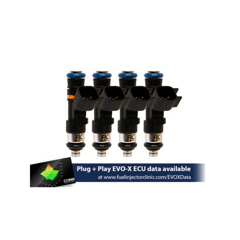 Fuel Injector Clinic (FIC) 775cc Mitsubishi Evo X Injector Set (High-Z)