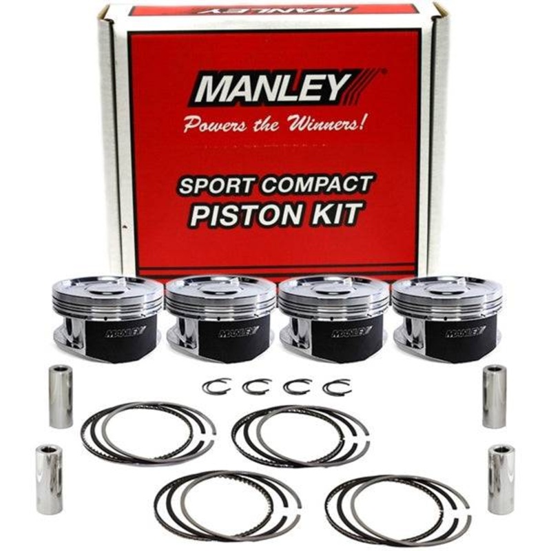 Manley EXTREME DUTY  Forged Pistons Subaru WRX EJ255 83mm Stroker 99.5mm STD -14 cc 9.8:1