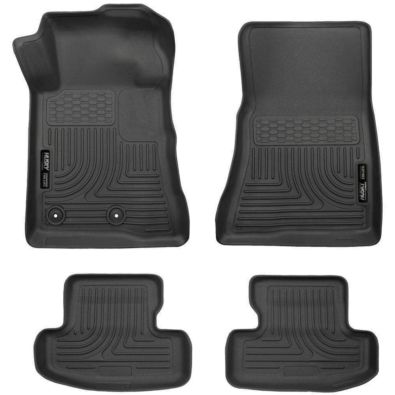 Husky Liners WeatherBeater Floor Liners | 2015-2018 Ford Mustang (99371)