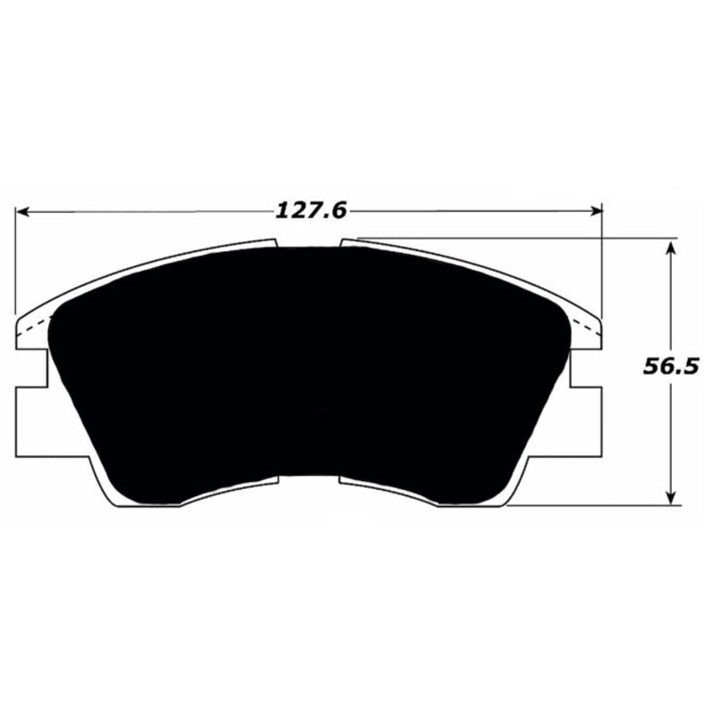 Porterfield Brake Pads for 1994 DODGE RAM 50 4WD