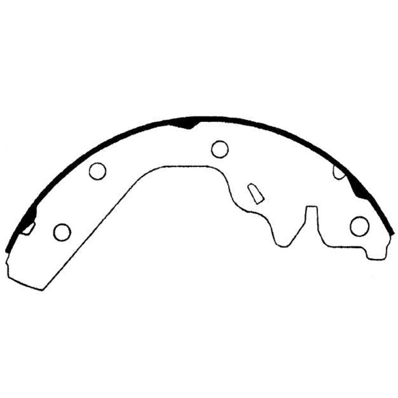 Porterfield Brake Shoes for 1995 DODGE NEON R/Drum 5 lug