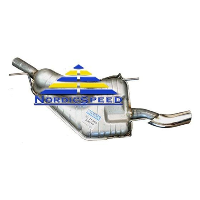 Rear Exhaust Muffler Aero Tip OEM Style