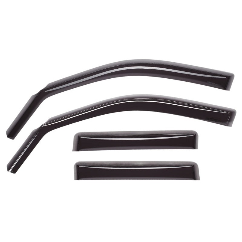 WeatherTech 14-15 Infiniti Q70 | Long Wheelbase Front and Rear Side Window Deflectors – Dark Smoke